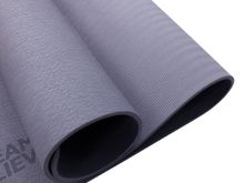 Коврик для йоги и фитнеса 185 х 80 см толщина 8 мм TPE лиловый