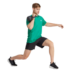 Мужское теннисное поло adidas Essentials Training T-Shirt Men - Green