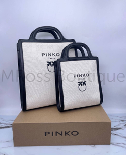 Холщовая сумка Pinko на плечо