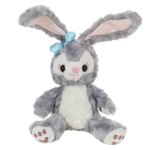 Заяц с висячими лапами и с хвостиком 14x22x18см. (Hand)