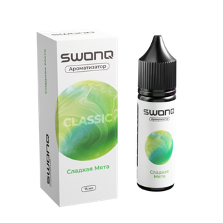 Купить Ароматизатор SWONQ Classic Cluster 15 мл - Сладкая Мята