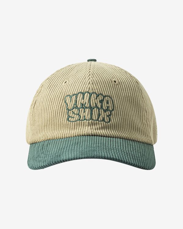 Кепка Velvet Graffiti logo темно-зеленая/песочная - фото 1