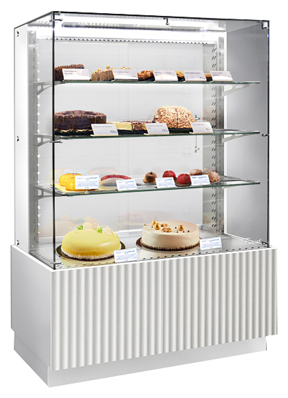 Витрина кондитерская Finist AIR DOUBLE LUX ADL-160-6-163