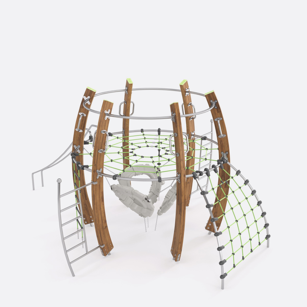 Игровая канатная конструкция «LA-00.29» для детских площадок