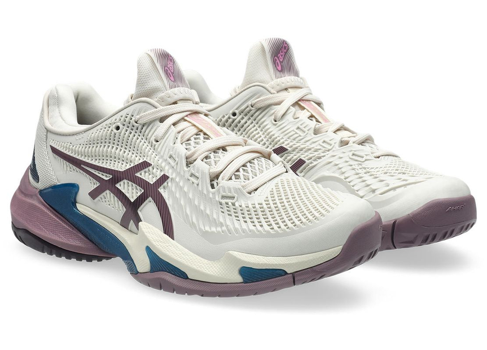 Женские теннисные кроссовки Asics Court FF 3 - soft oat/dusty mauve