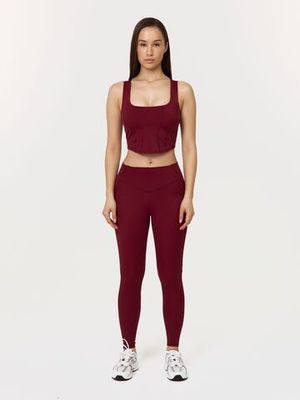 Легинсы с высокой талией и карманом