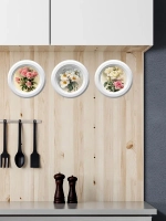 Картины на стену интерьерные на холсте 3 шт. 17.5 см