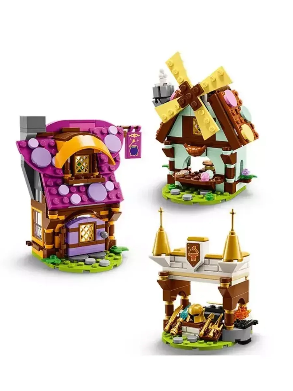 Конструктор Дримззз Деревня мечты 437 деталей