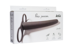 Насадка для двойного проникновения Pure Passion Gimlet black 1200-01lola