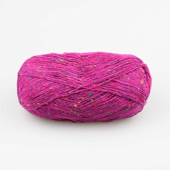 Пряжа 1/3.8 NM Soft Donegal (100% шерсть мериноса), цвет 5566 Fuschia