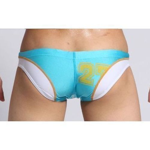 Мужские плавки брифы голубые Seobean Seaside Blue Brief