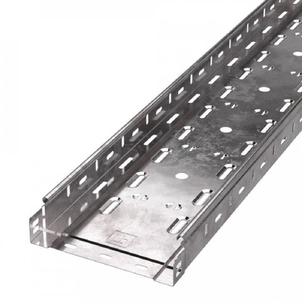 Лоток перфорированный Стандарт 200х50х3000 (0,8 мм) PR16.0008
