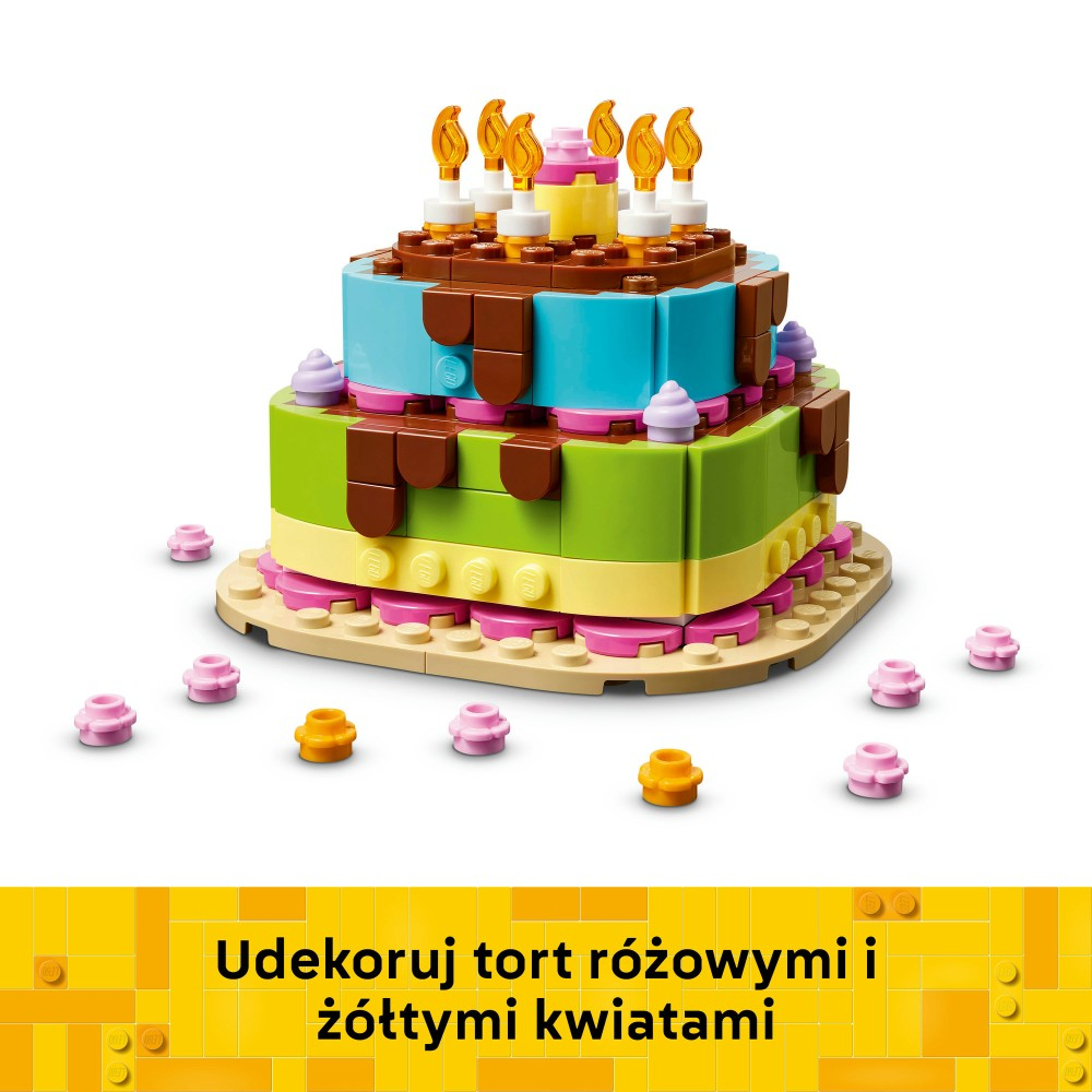 Конструктор LEGO Iconic 40815 Торт на день рождения — фото 5