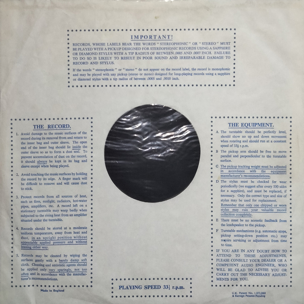 The Rolling Stones / Beggars Banquet (LP)