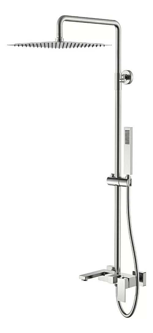 Душевая система Boheme Qubic 478-NB никель брашированный