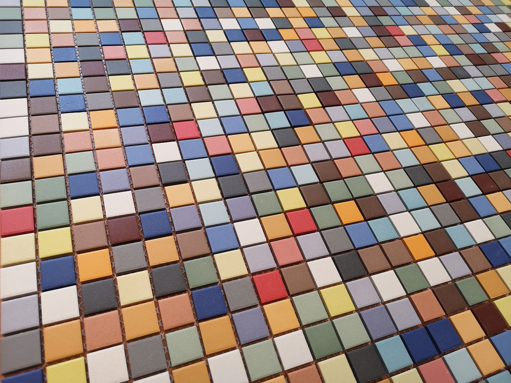 Мозаика LeeDo: Omega Centauri 30х30х0,6 см (чип 23x23x6 мм) из керамогранита с прокрасом в массе