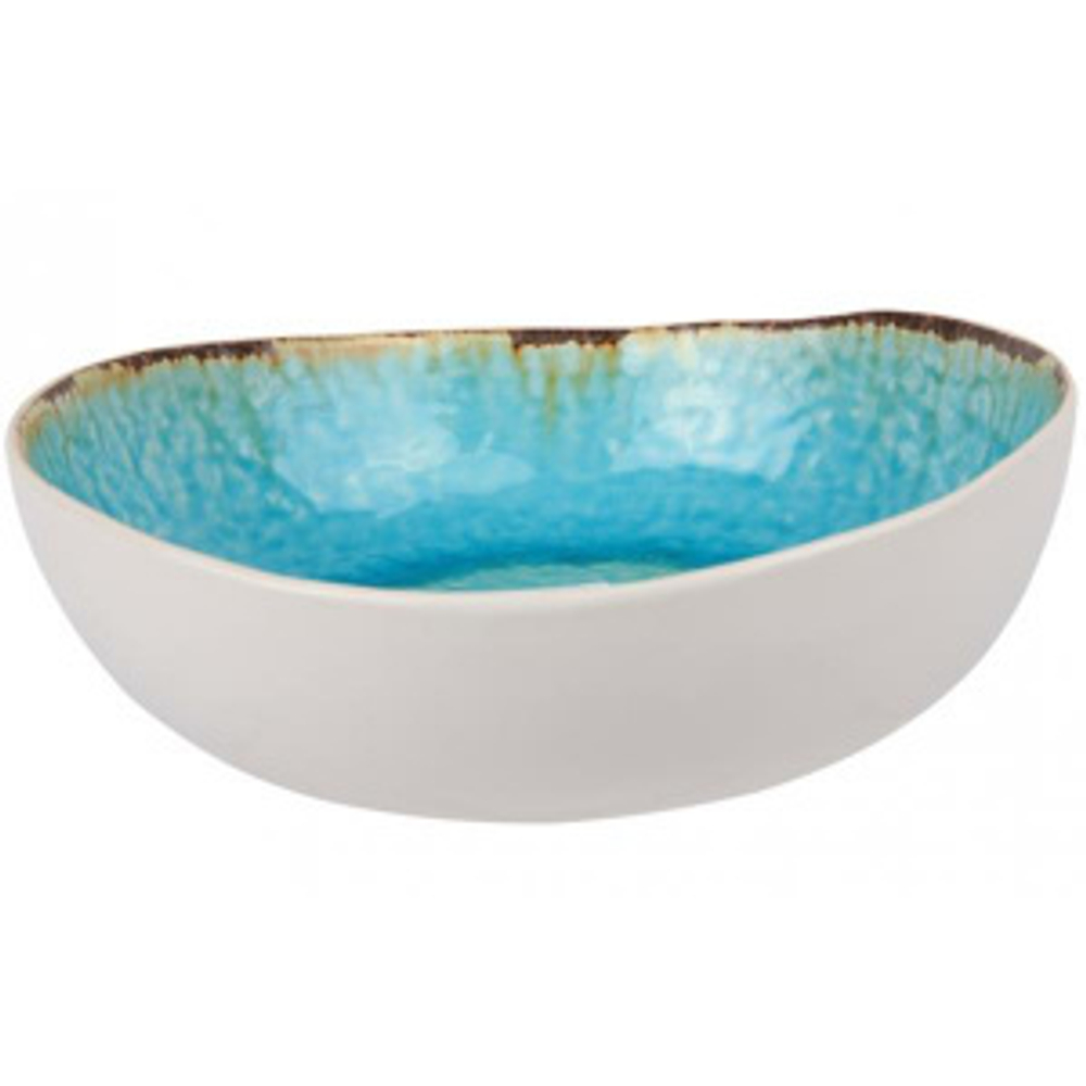 Чаша 21*20*6,5 см фарфор, покрытие глазурь LAGUNA AZZURO