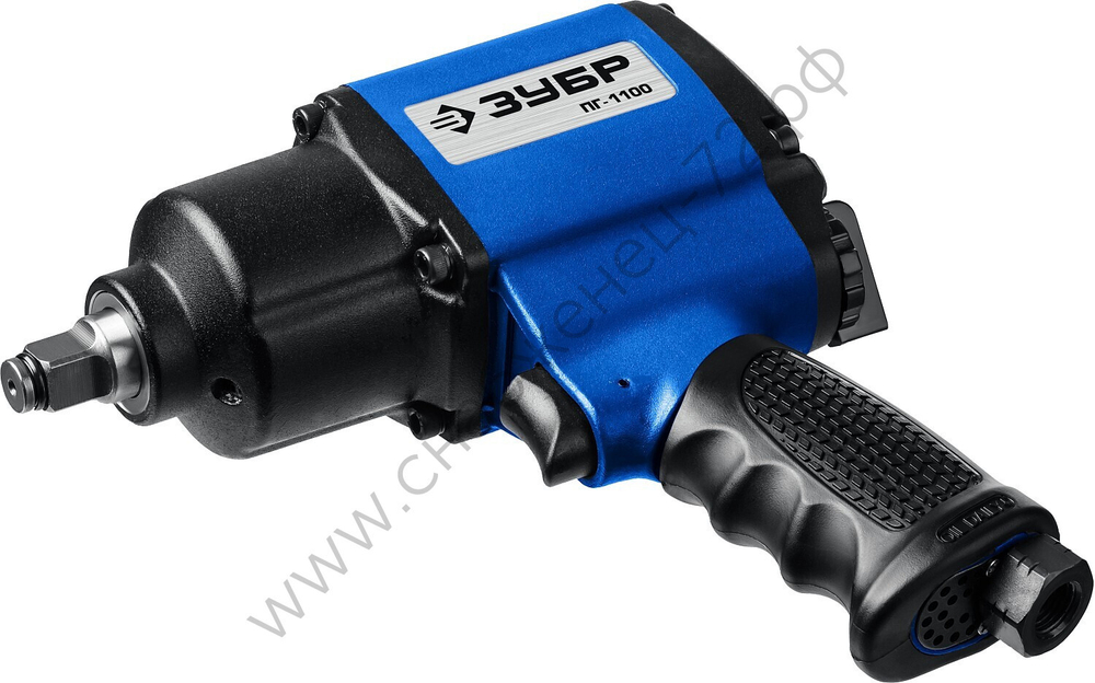 ЗУБР ПГ-1100, 1/2″, 1100 Н·м, ударный пневматический гайковерт, Профессионал (64240)