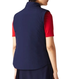 Женская теннисная жилетка Lacoste Sport Quilted Golf - navy blue