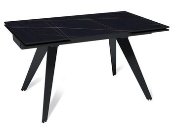 Стол раскладной Rhein (140+40+40) керамика матовая Blackgold