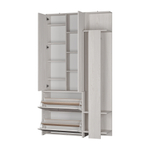 РОССО прихожая ПР-05 (1142*2083*358) ясень белый БТС