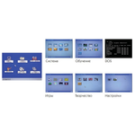 8 битная игровая приставка Обучающий "Гений" + пистолет