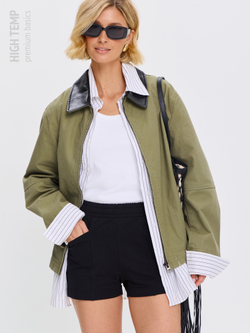 Экстра короткие шорты из футера