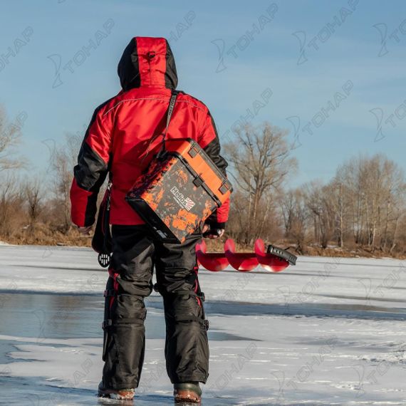 Ледобур BURAN 180R правое вращение, цельнотянутый шнек (LB-180R) Тонар