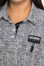 Блуза Лариса (серая) Б14312-18М LT Collection