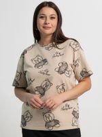 Футболка Бриса (бежевая) Б15372-20М LT Collection