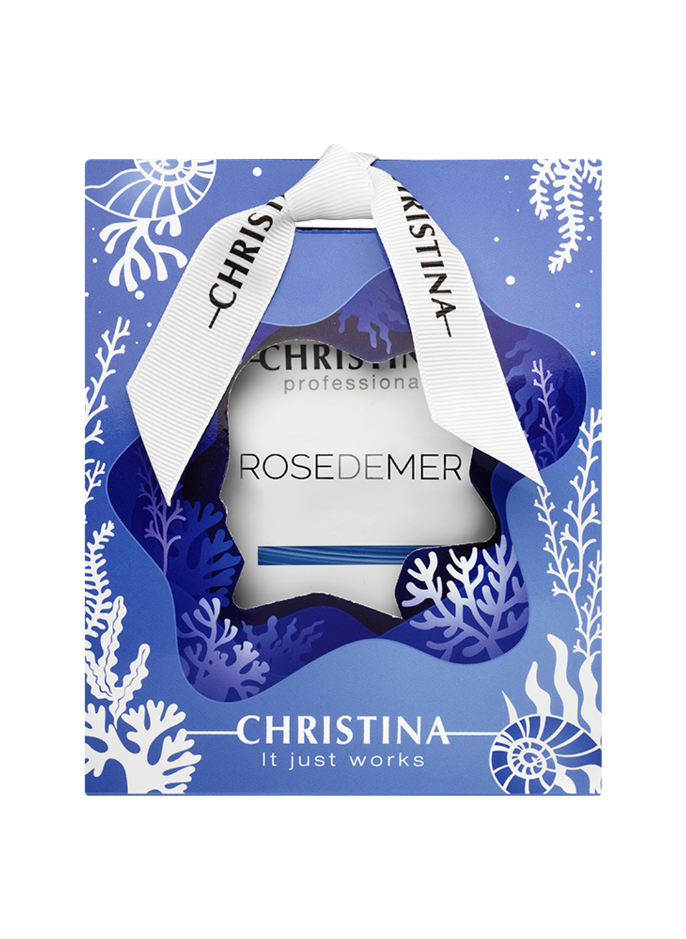 CHRISTINA Пилинговое мыло Rose de Mer Peeling Soap в подарочной упаковке Coral Pack