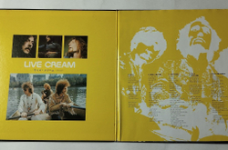 Винтажная виниловая пластинка LP Live Cream (Japan 1970) (No Obi)