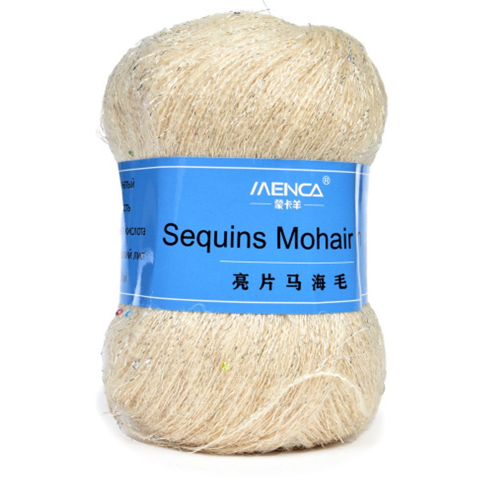 Пряжа Menca Sequins Mohair Yarn (04)