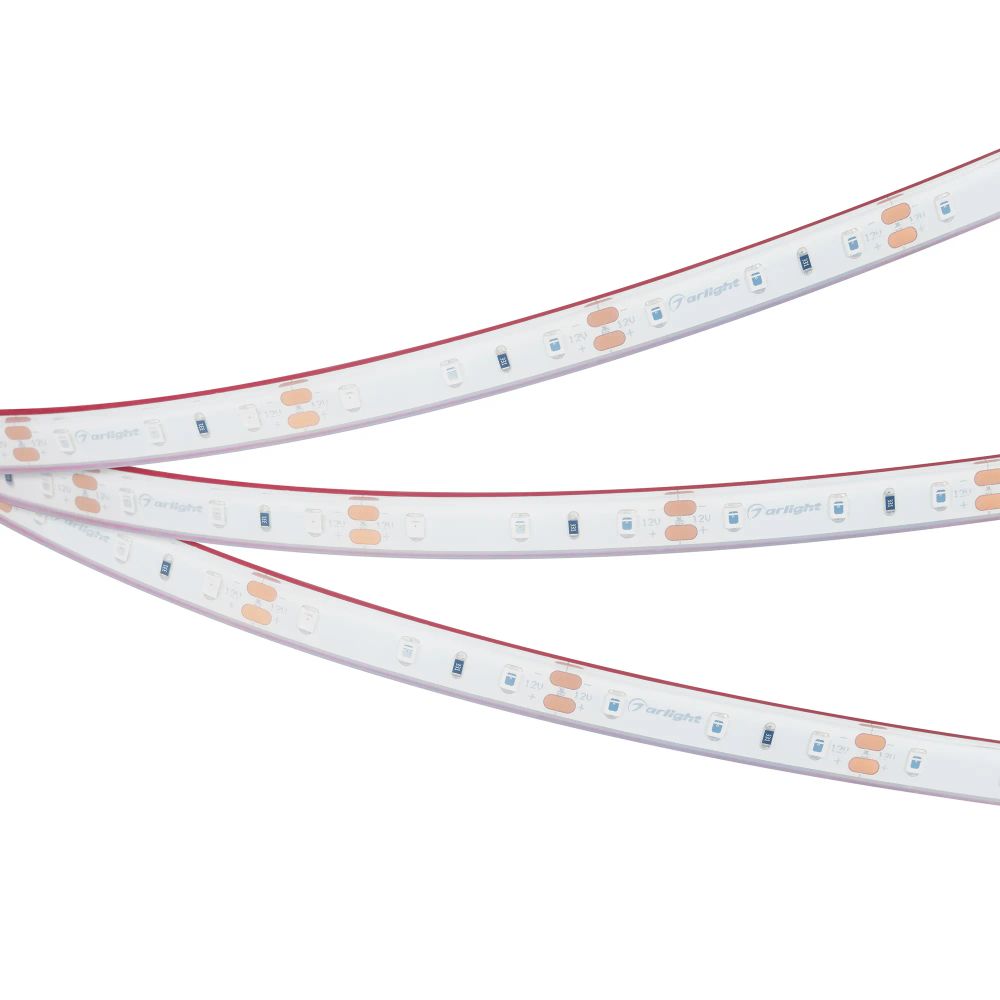 Светодиодная лента герметичная RTW-PFS-A60-11mm 12V Red (4.8 W/m, IP68, 2835, 5m) (Arlight, -) 036055