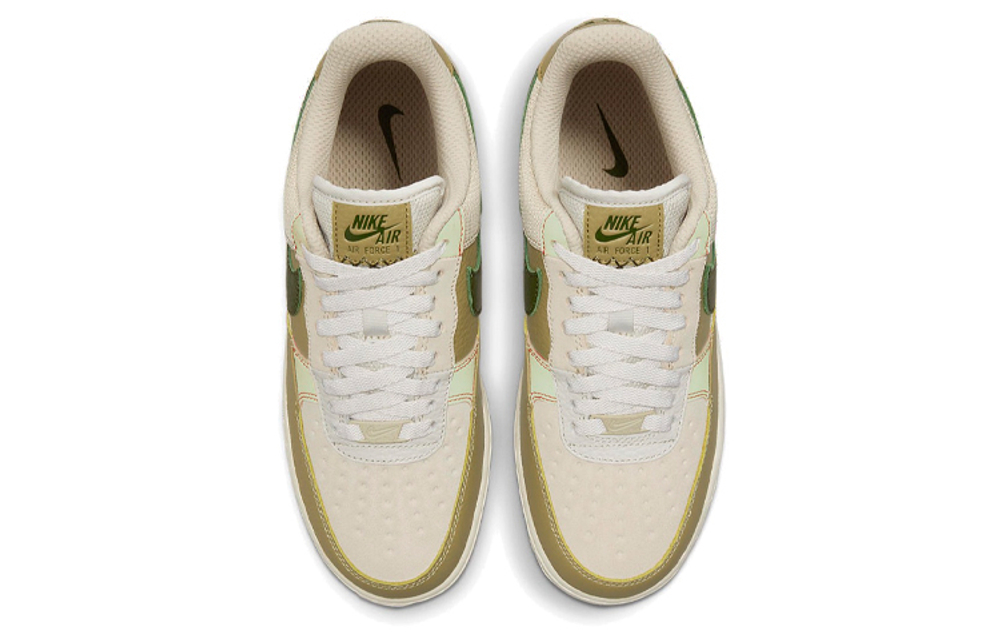 Кроссовки Nike Air Force 1 Low "Rough Green" 3M (Женская размерная сетка)