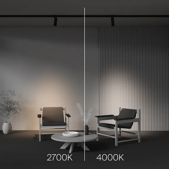 Трековый светильник Фокус Зум / Focus Zoom Trinity 4000K 20Вт 15-60° Technical tr198-3-20w4k-z-b