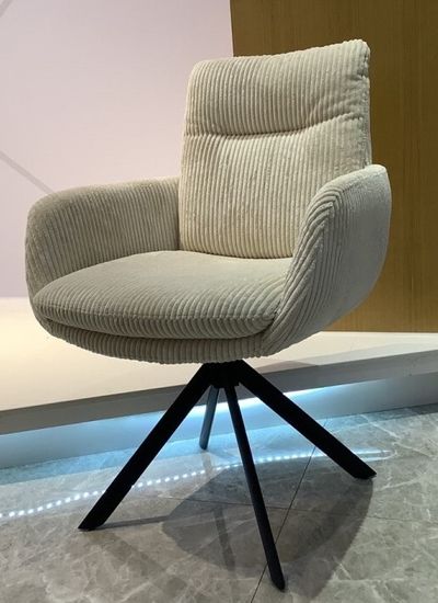 Стул DAREM Белый вельвет Davis lincoln-03n / черный каркас