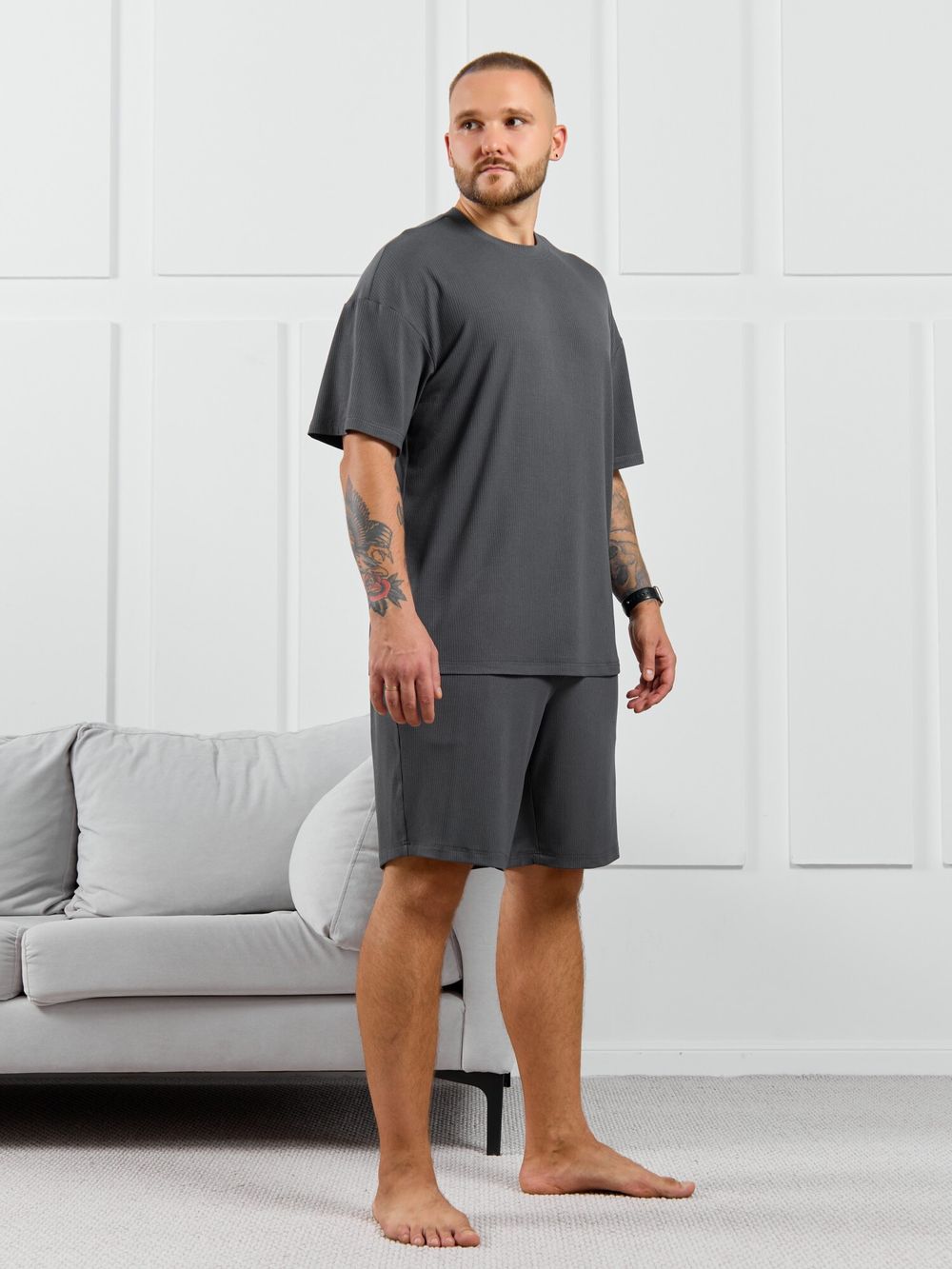 Шорты мужские Алессандро-4 Виотекс ГРАФИТОВЫЙ