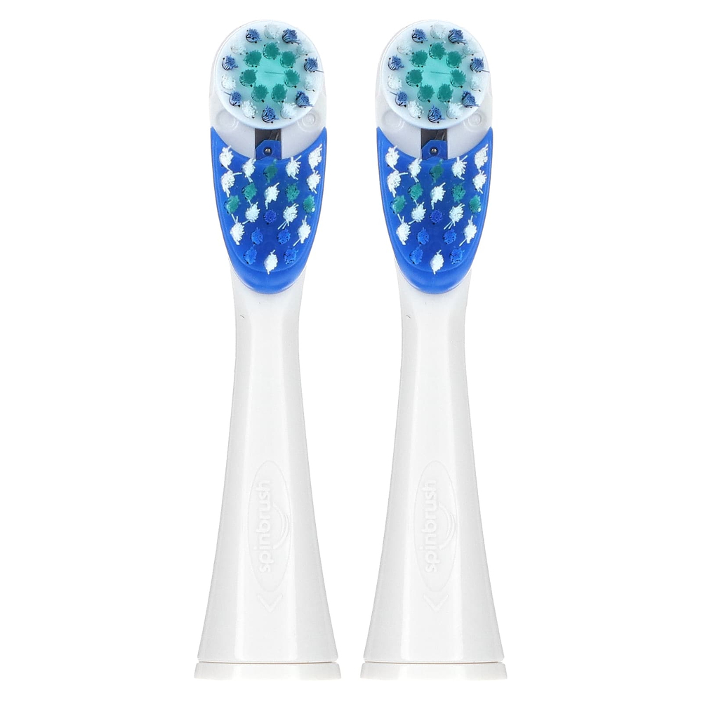 Spinbrush, Pro Clean, сменные насадки, мягкая щетина, 2 насадки