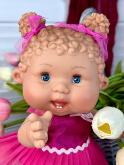 Пупс Nines 26см PEPOTE с закрывающими глазками (N814G)