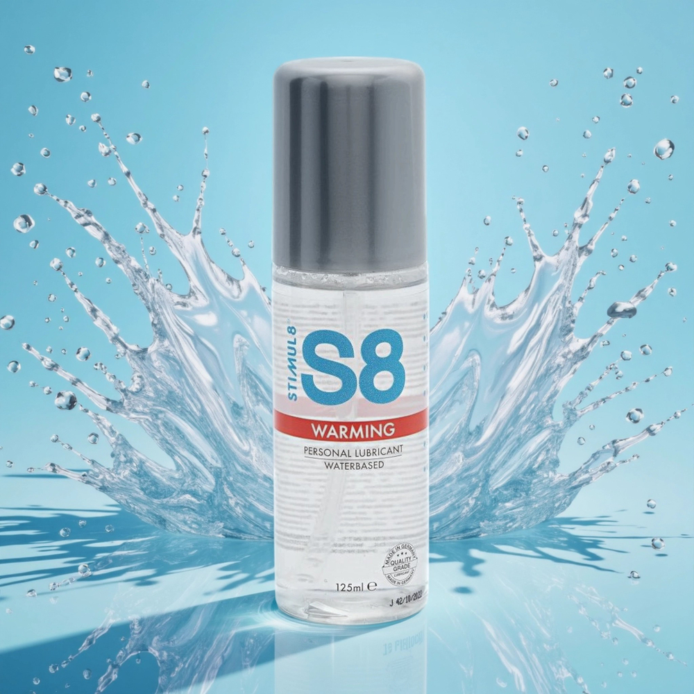 Согревающий лубрикант на водной основе Stimul8 Warming - 125 мл.
