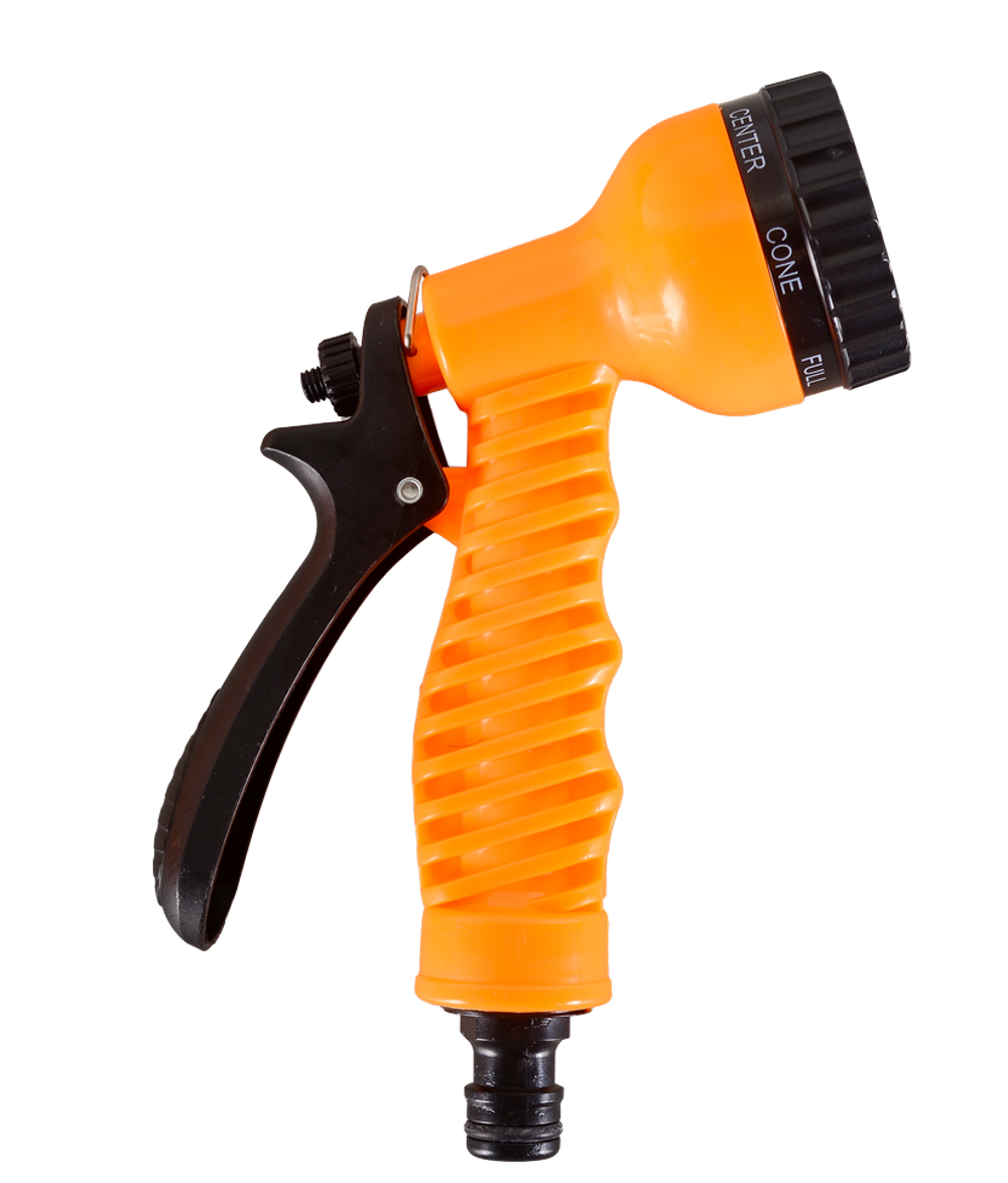 Набор для полива с растягивающимся шлангом 15м Вихрь