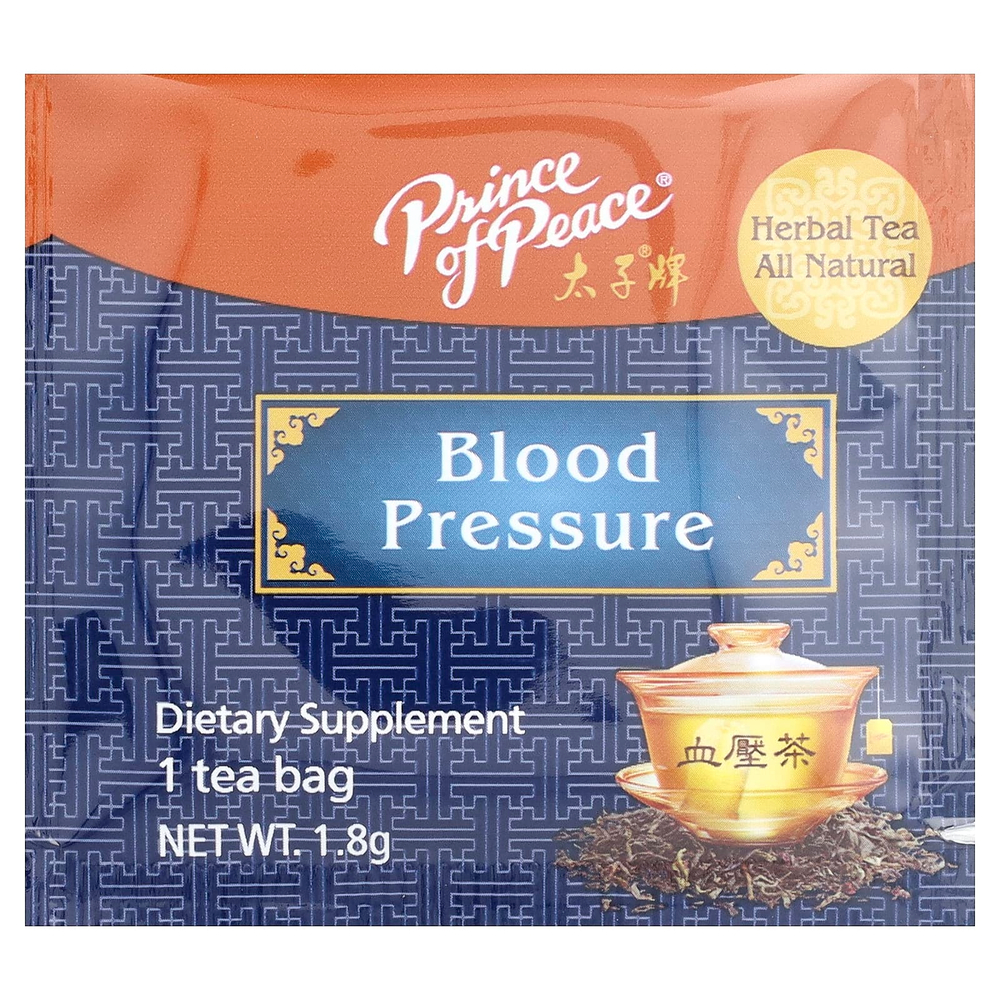 Prince of Peace, Herbal Tea, кровяное давление, 18 чайных пакетиков, 32,4 г (1,14 унции)