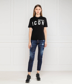 Футболка RENNY Dsquared2 - черный(S80GC0001 S23009)