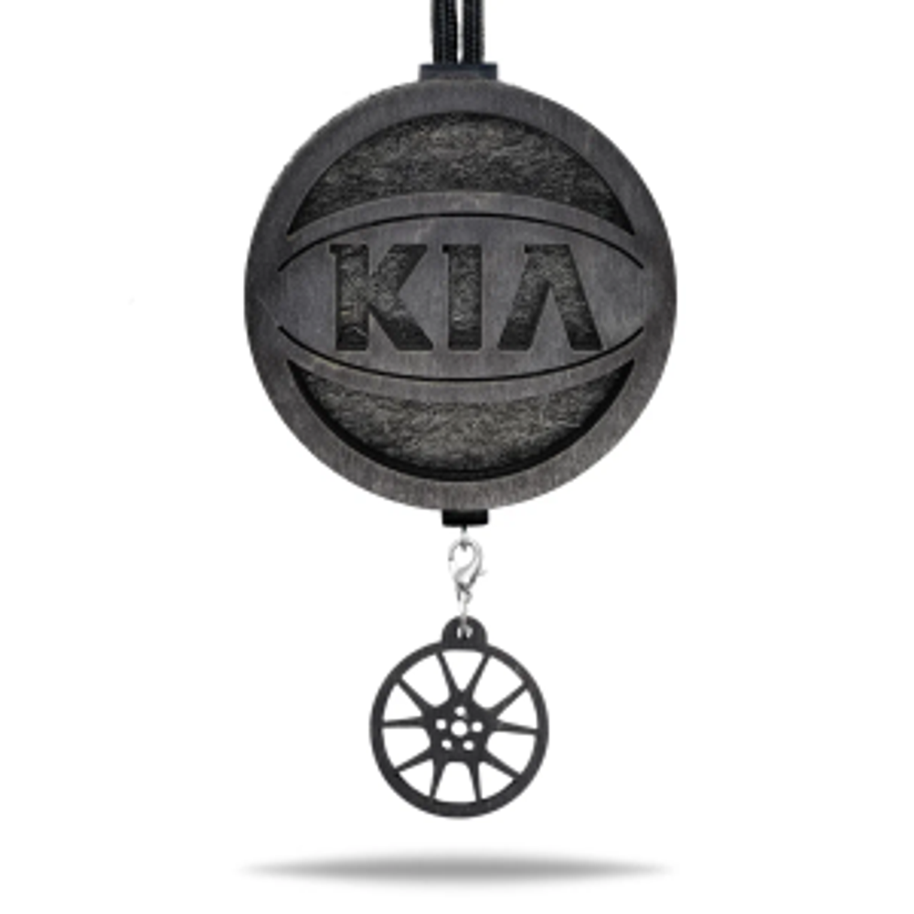 AROMA-BAR Ароматная подвеска «КИА» в черном цвете