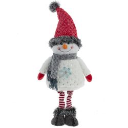 GAEM Игрушка набивная "Снеговик" (3xLR44), L22 W14 H61/42 см, 2в.