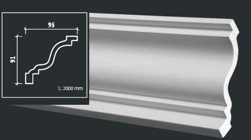 Карниз потолочный AB426