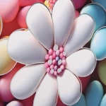 Пакет подарочный «Ромашечки милашечки» 31*40*12 см