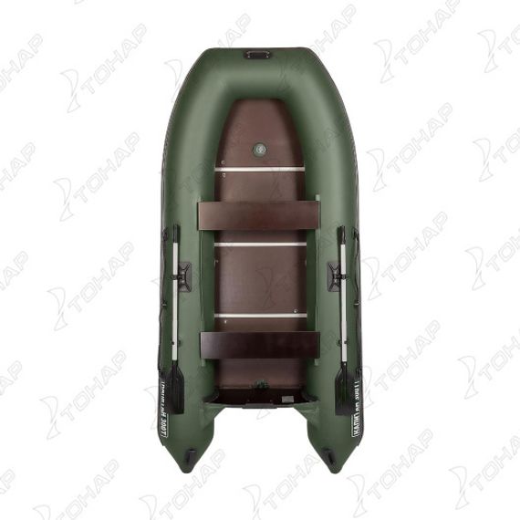 Лодка Капитан Т300 киль+пол зеленая Тонар (0)