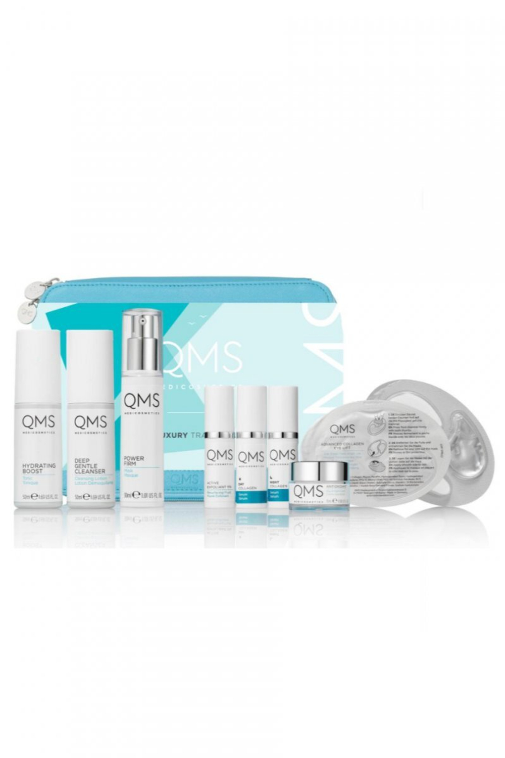 QMS Medicosmetics Роскошный дорожный набор Luxury Travel Bag 9 гр